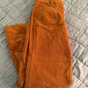 Frame Burnt Orange Corduroy Pants Women’s 29